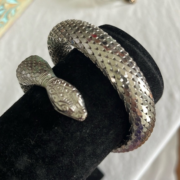Whiting Davis snake bracelet vintage